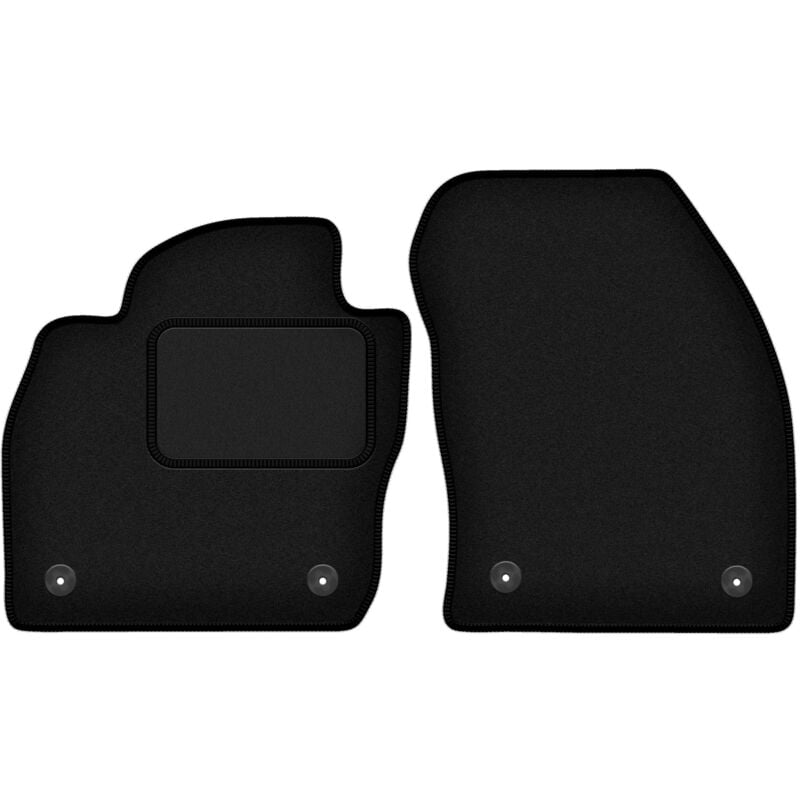 Tapis avant noirs pour crossover Volkswagen T-Cross (2019-)