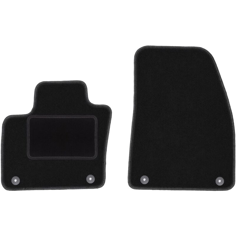 Tapis avant noirs pour : crossover Volvo XC40 (2017-)