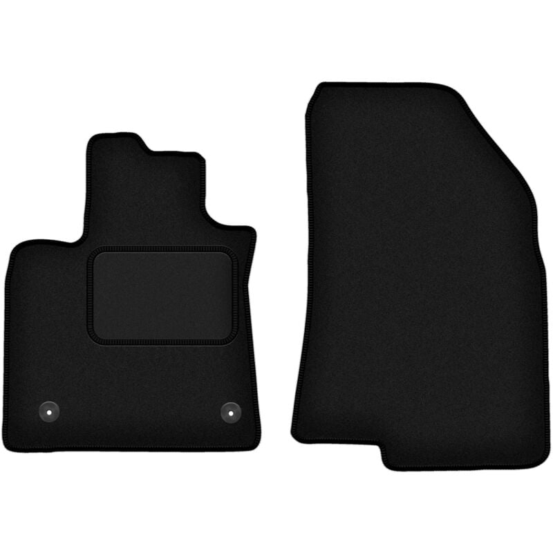 Tapis avant noirs pour : Dacia Sandero III Stepway berline (2021-)