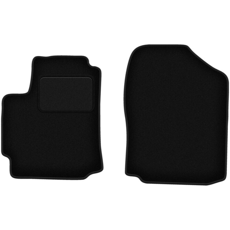 Tapis avant noirs pour : Daihatsu Sirion III M300 à hayon (2004-2010)