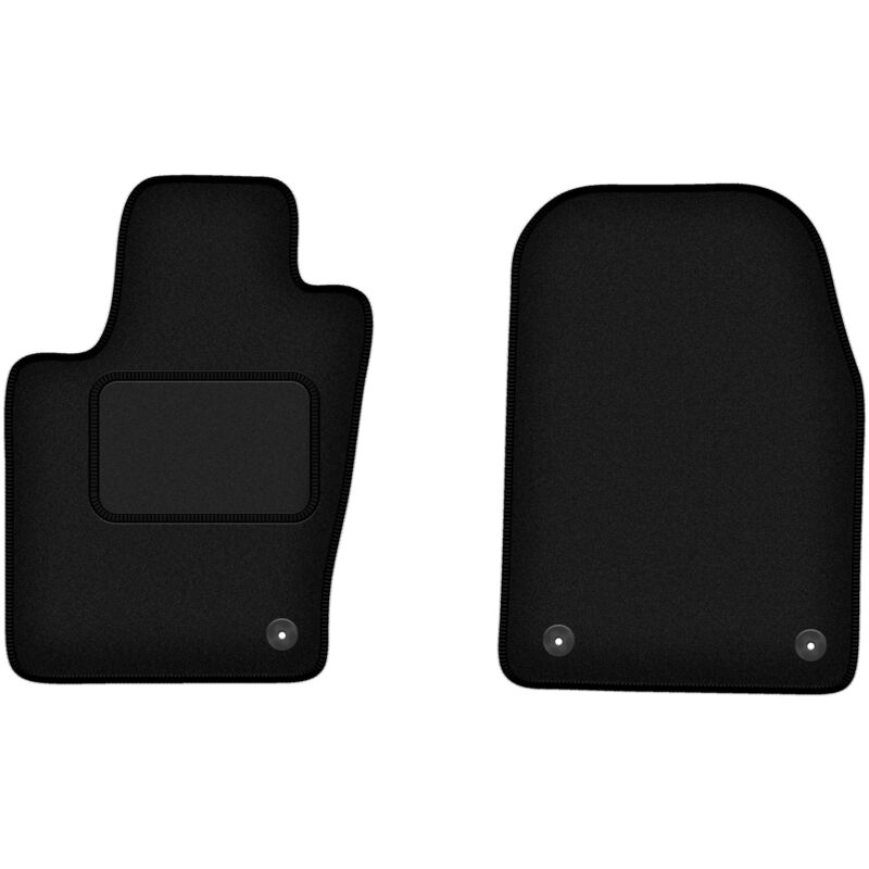 Tapis avant noirs pour Dodge Durango III 7 places (2010-2020)