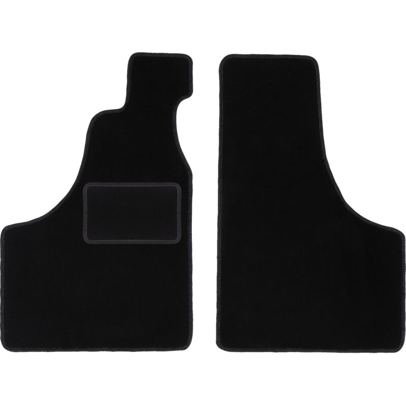 Tapis avant noirs pour : Fiat 126P n/a (1973-2001)