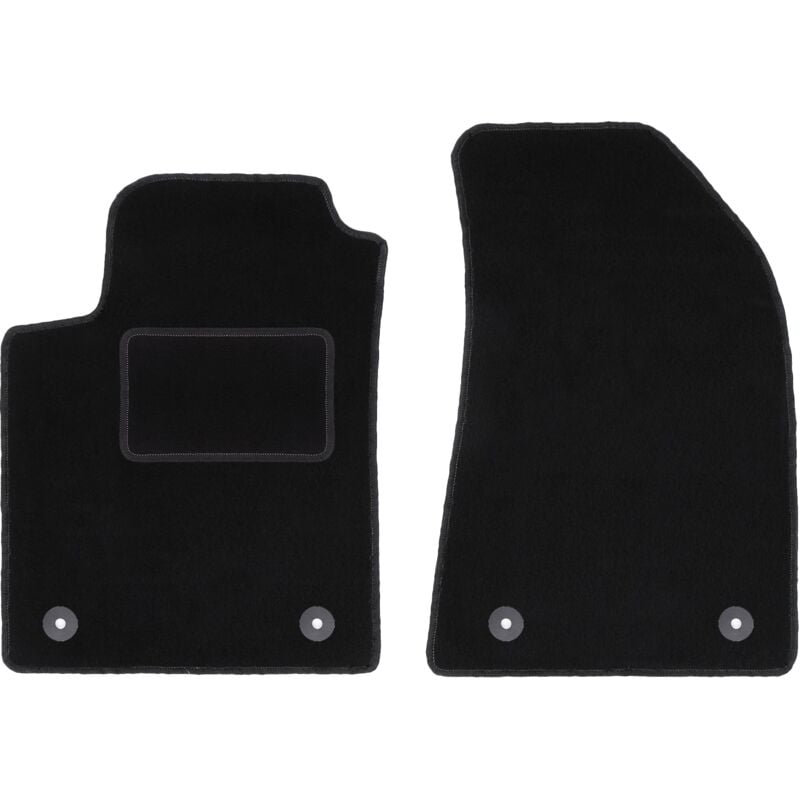Tapis avant noirs pour : Fiat Bravo II à hayon (2007-2012)