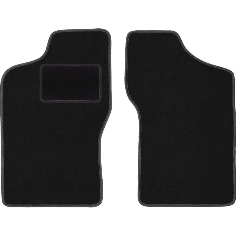 Tapis avant noirs pour : Fiat Cinquecento à hayon (1991-1998)