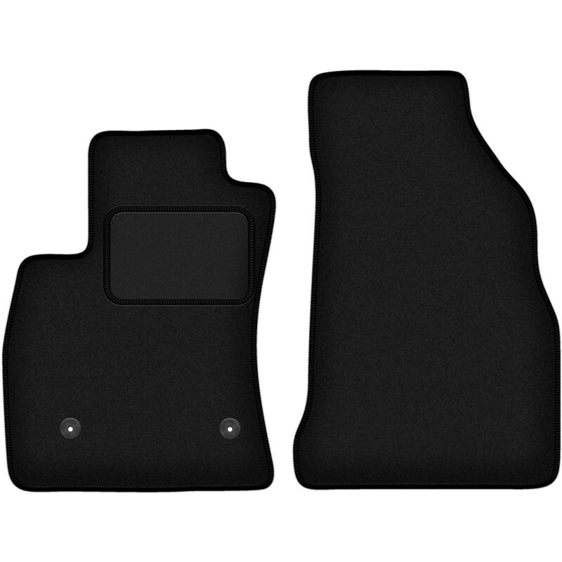 Tapis avant noirs pour : Fiat Doblo III combivan (2021-)