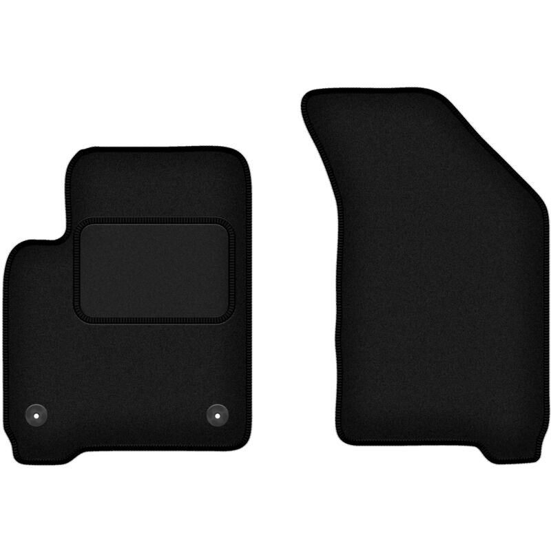 Tapis avant noirs pour : Fiat Freemont crossover (2011-2016)