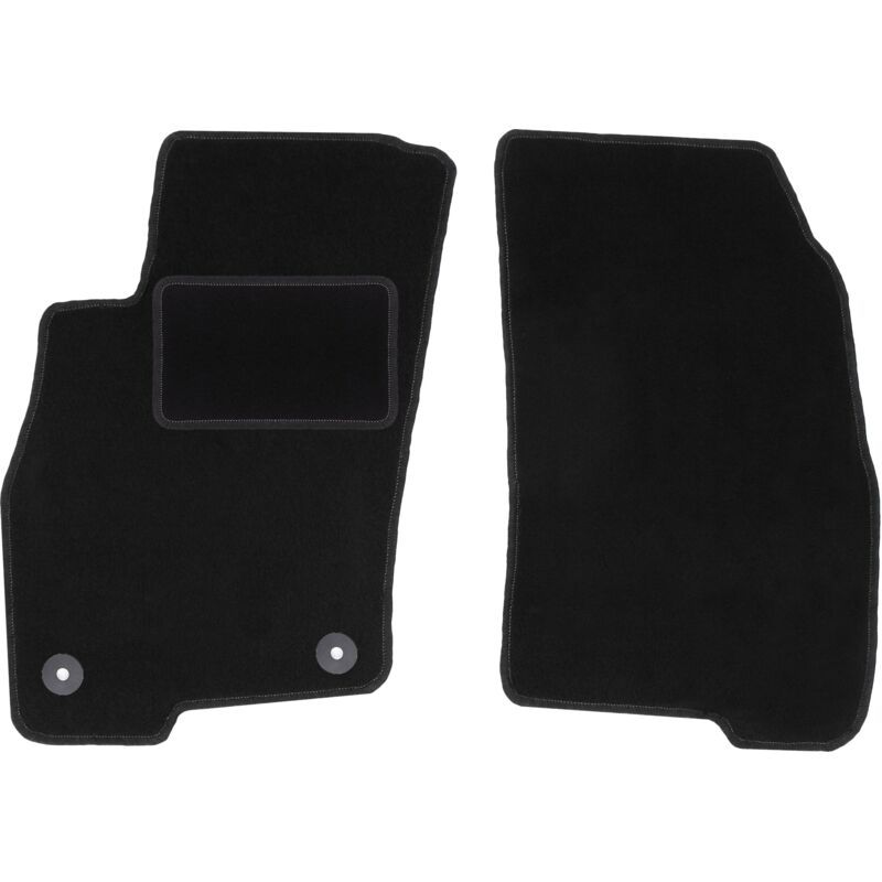 Tapis avant noirs pour : Fiat Grande Punto à hayon (2005-2009)