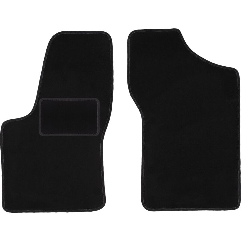Tapis avant noirs pour : Fiat Seicento berline (1998-2010)