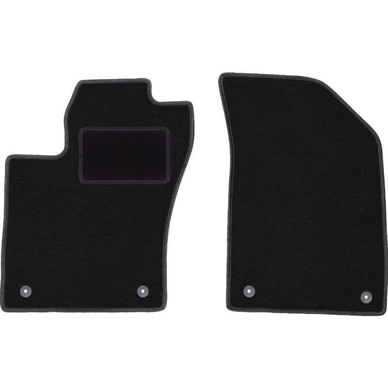 Tapis avant noirs pour : Fiat Tipo II berline (2015-)