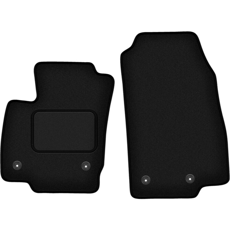 Tapis avant noirs pour : Ford B-MAX monospace (2012-2017)