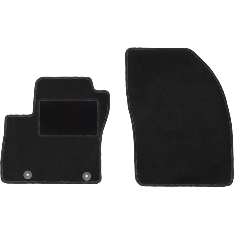 Tapis avant noirs pour : Ford C-MAX MK2 monospace (2010-2012)