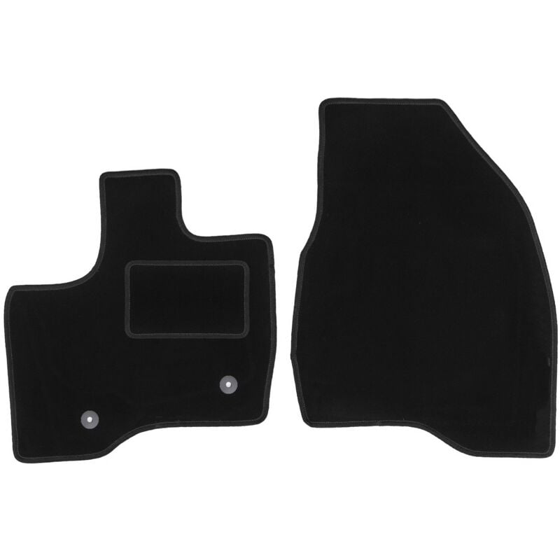 Tapis avant noirs pour : Ford Explorer MK5 SUV (2010-2019)