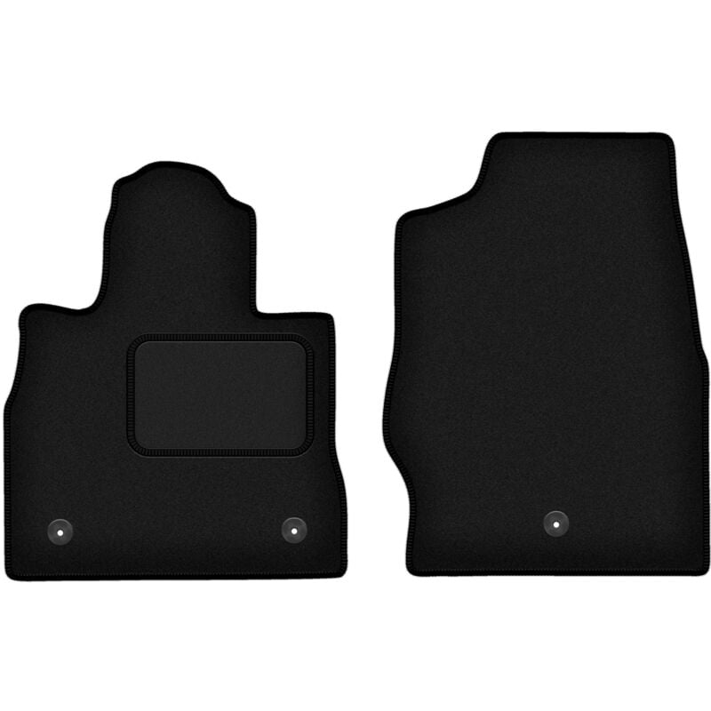 Tapis avant noirs pour : Ford Explorer MK6 ST-Line pick-up (2019-)