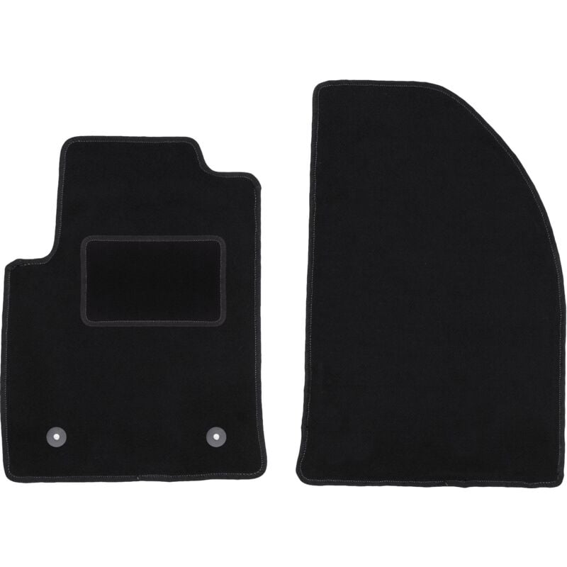 Tapis avant noirs pour : Ford Fiesta MK6 à hayon (2002-2010)