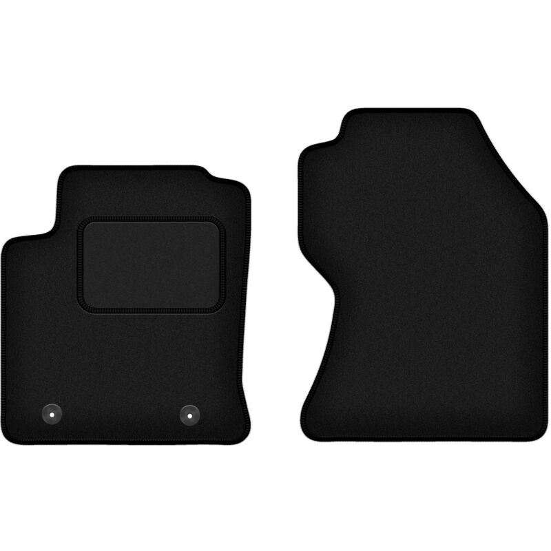 Tapis avant noirs pour : Ford Focus MK1 FL à hayon, berline, break (2001-2004)