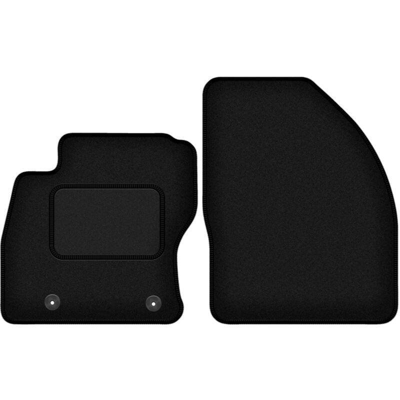 Tapis avant noirs pour : Ford Focus MK2 cabriolet (2006-2010)
