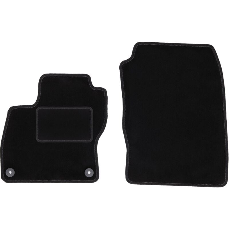Tapis avant noirs pour : Ford Focus MK3 à hayon, berline, break (2010-2018)