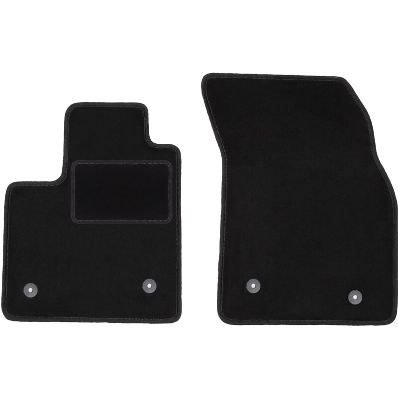 Tapis avant noirs pour : Ford Focus MK4 à hayon, berline, break, Turnier, Turnier Active (2018-)