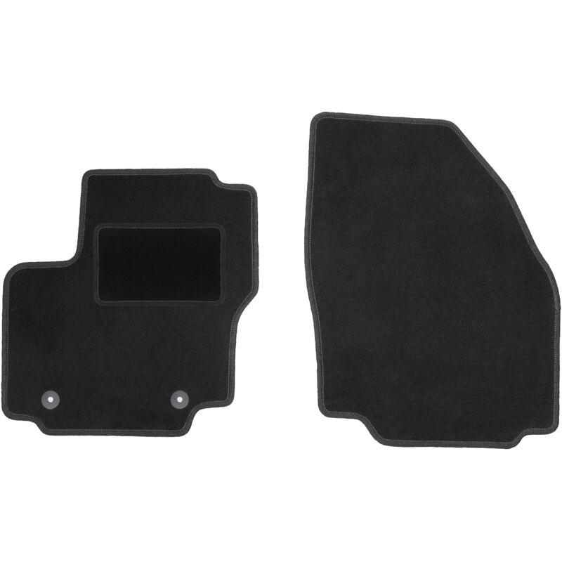 Tapis avant noirs pour : Ford Galaxy MK2 monospace (2006-2012)