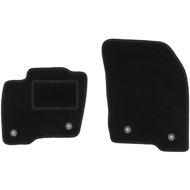Tapis avant noirs pour : Ford Galaxy MK3 monospace (2015-)