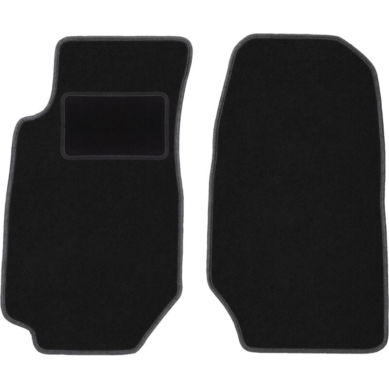 Tapis avant noirs pour : Ford Granada berline (1972-1985)