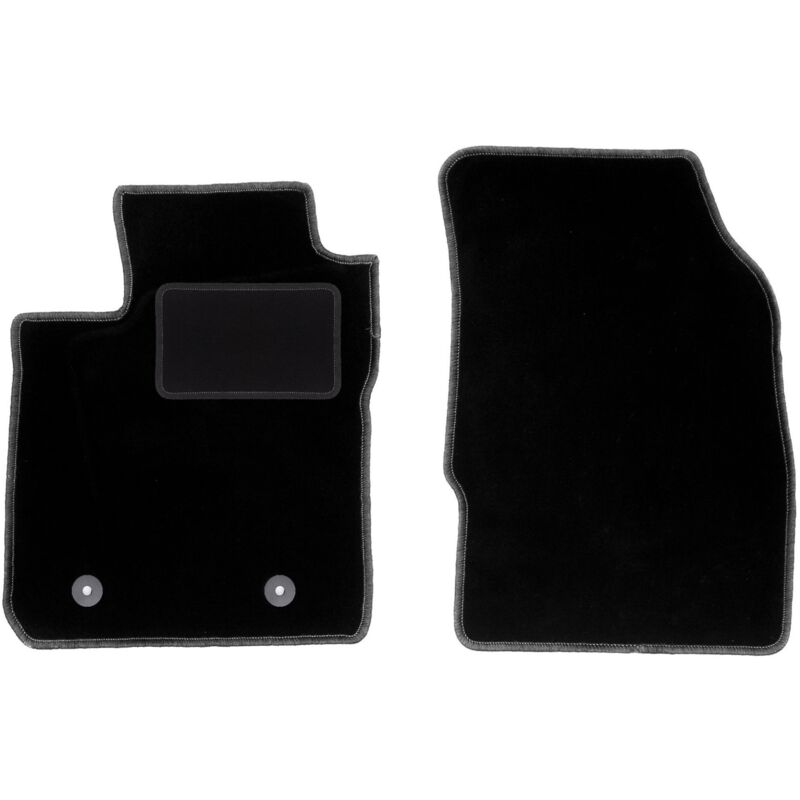 Tapis avant noirs pour : Ford Ka+ à hayon (2014-)