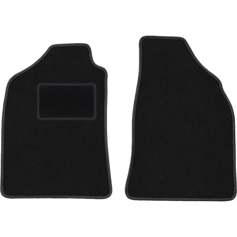 Tapis avant noirs pour : Ford Ranger MK2 pick-up (2007-2012)