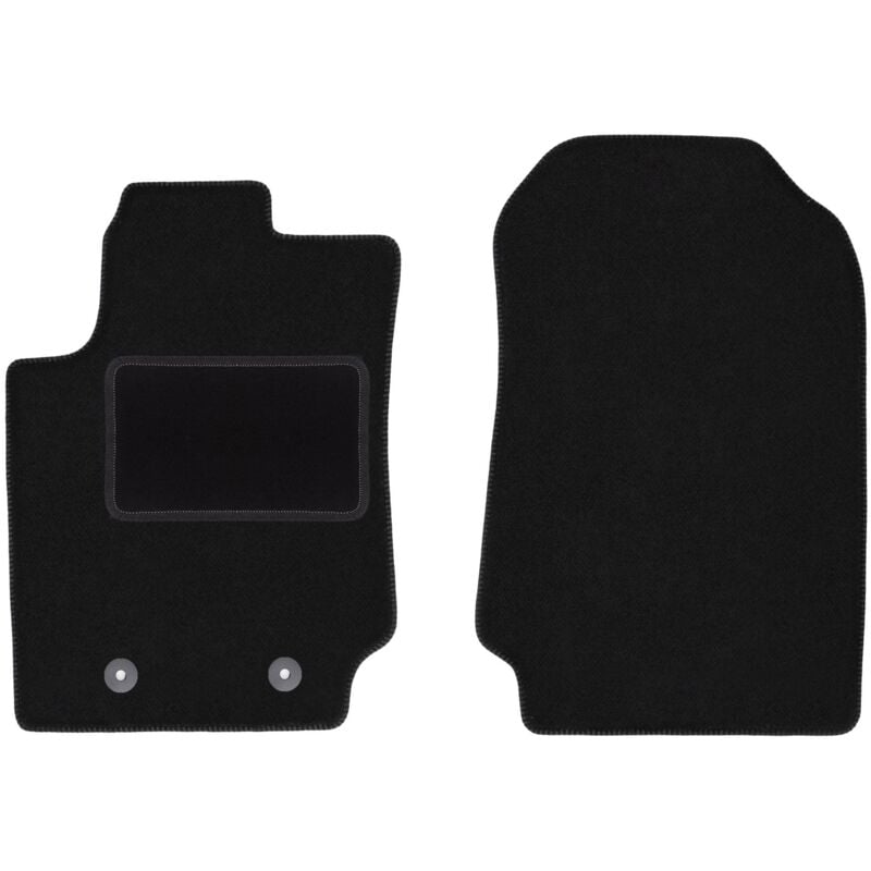 Tapis avant noirs pour : Ford Ranger Raptor pick-up (2019-)