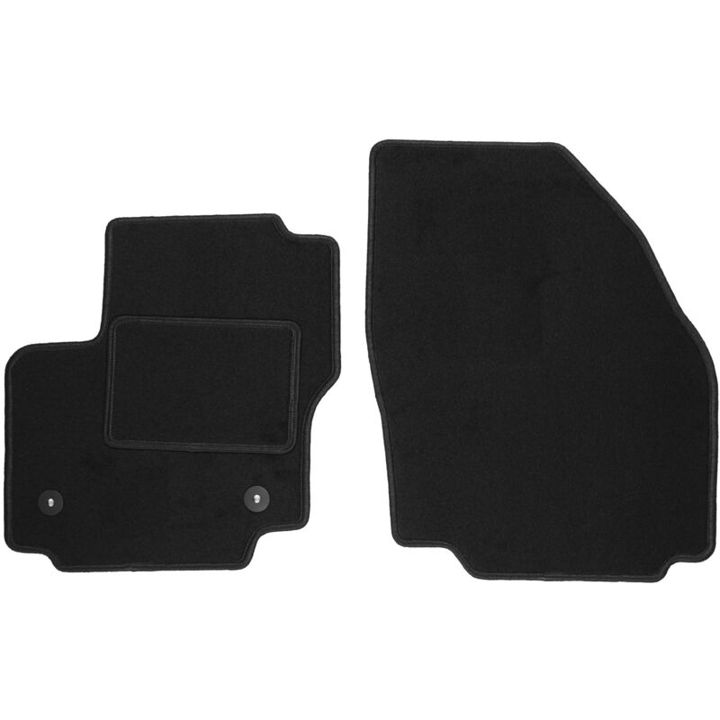 Tapis avant noirs pour Ford S-MAX MK1 FL 7 places (2012-2015)