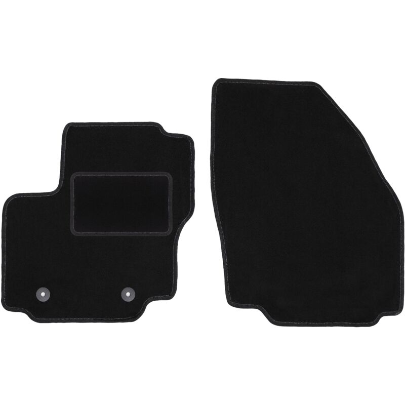 Tapis avant noirs pour : Ford S-MAX MK1 monospace (2006-2011)
