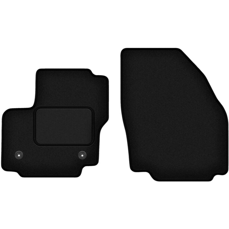 Tapis avant noirs pour : Ford S-MAX MK1 monospace (2012-2015)