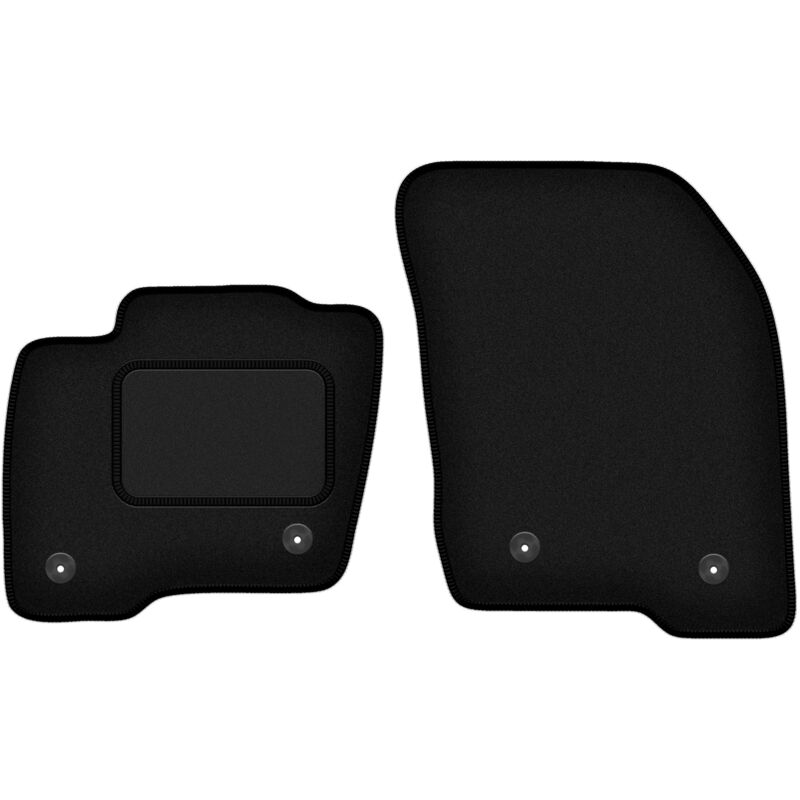 Tapis avant noirs pour Ford S-MAX MK2 7 places (2015-)