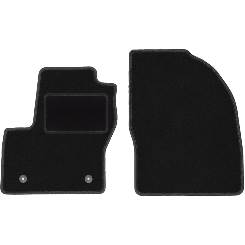 Tapis avant noirs pour Ford Tourneo Connect combivan (2013-2017)