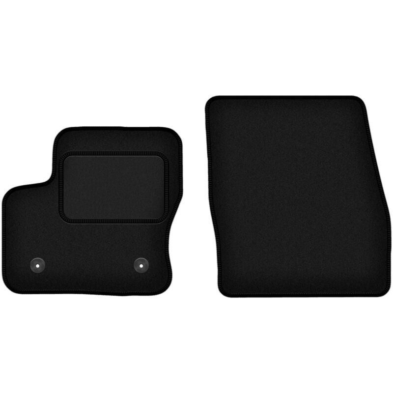 Tapis avant noirs pour fourgon Ford Transit Connect (2013-2017)
