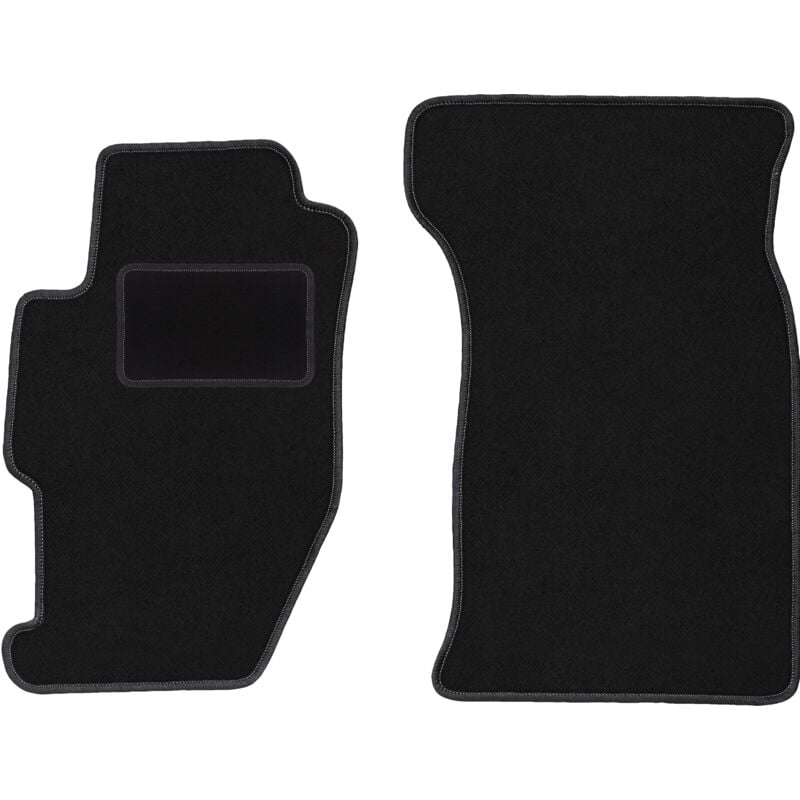 Tapis avant noirs pour : Honda Accord VI coupé (1998-2002)