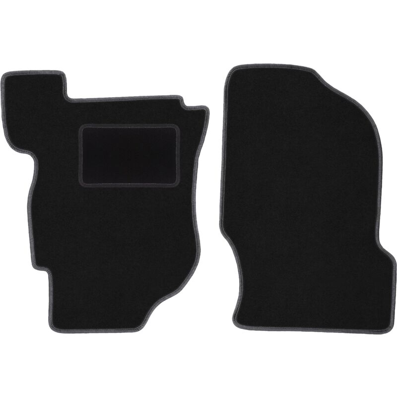 Tapis avant noirs pour Honda Concerto liftback (1988-1994)