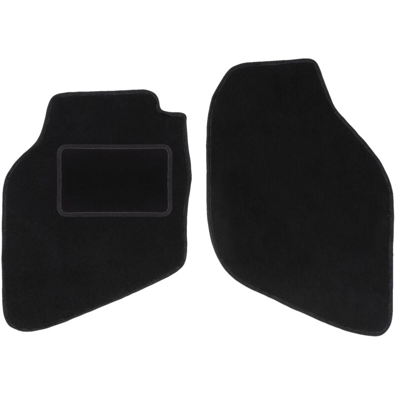 Tapis avant noirs pour Honda Jazz II à hayon (2002-2008)