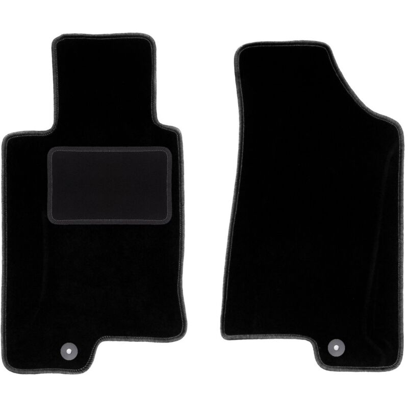 Tapis avant noirs pour Hummer H3 SUV (2005-2010)