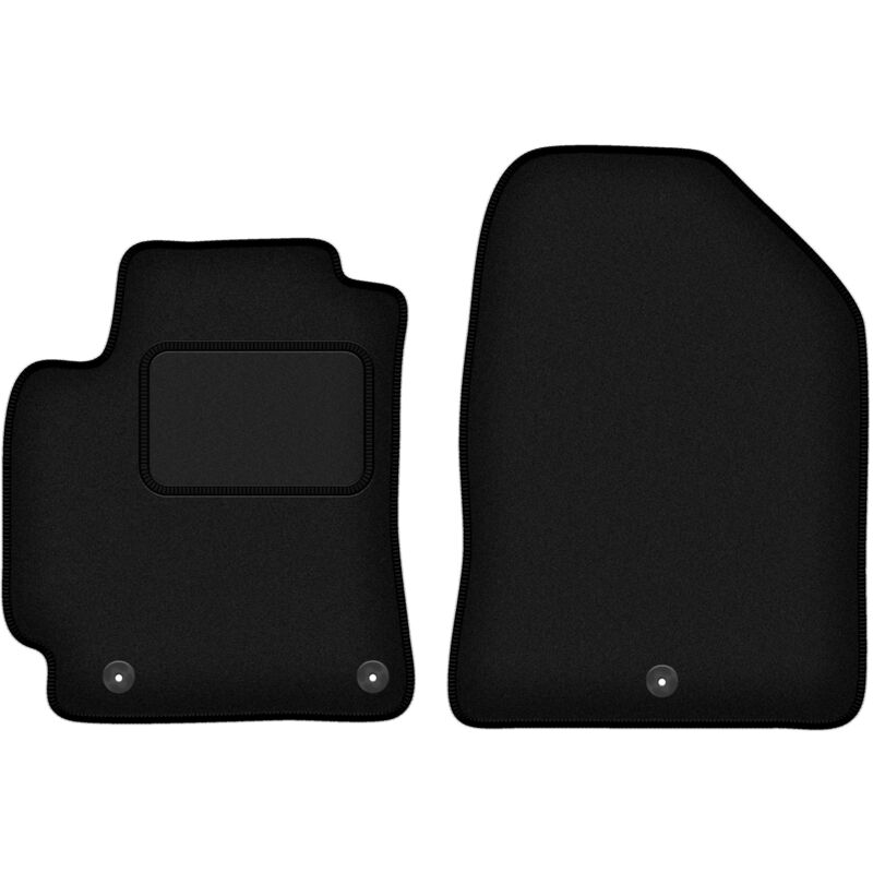 Tapis avant noirs pour Hyundai Elantra VI berline (2016-)