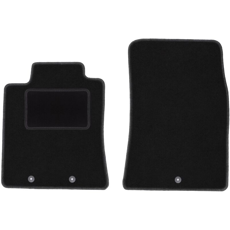 Tapis avant noirs pour Hyundai Genesis G80 berline (2013-)