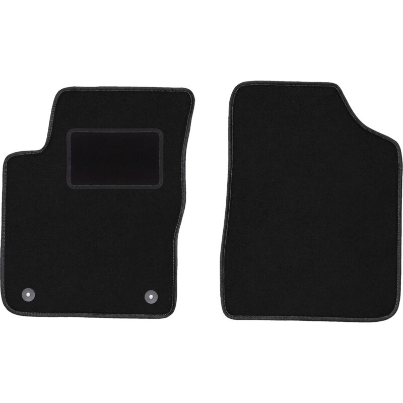 Tapis avant noirs pour Hyundai i10 à hayon (2007-2013)