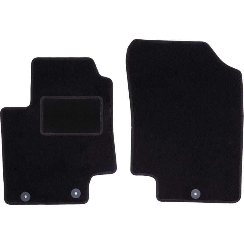 Tapis avant noirs pour Hyundai i20 I à hayon (2008-2014)