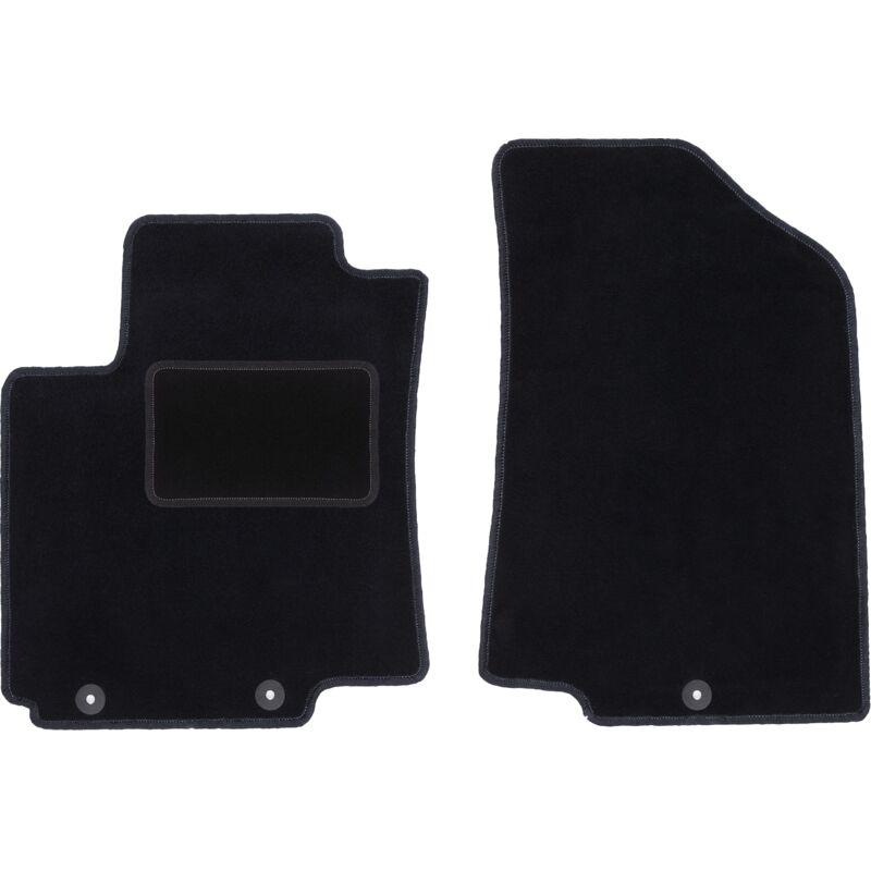 Tapis avant noirs pour : Hyundai i20 II coupé, hayon (2014-)