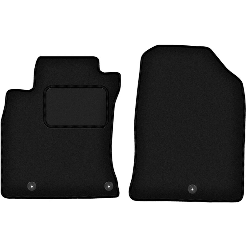 Tapis avant noirs pour Hyundai i30 III fastback, hatchback, break (2016-)