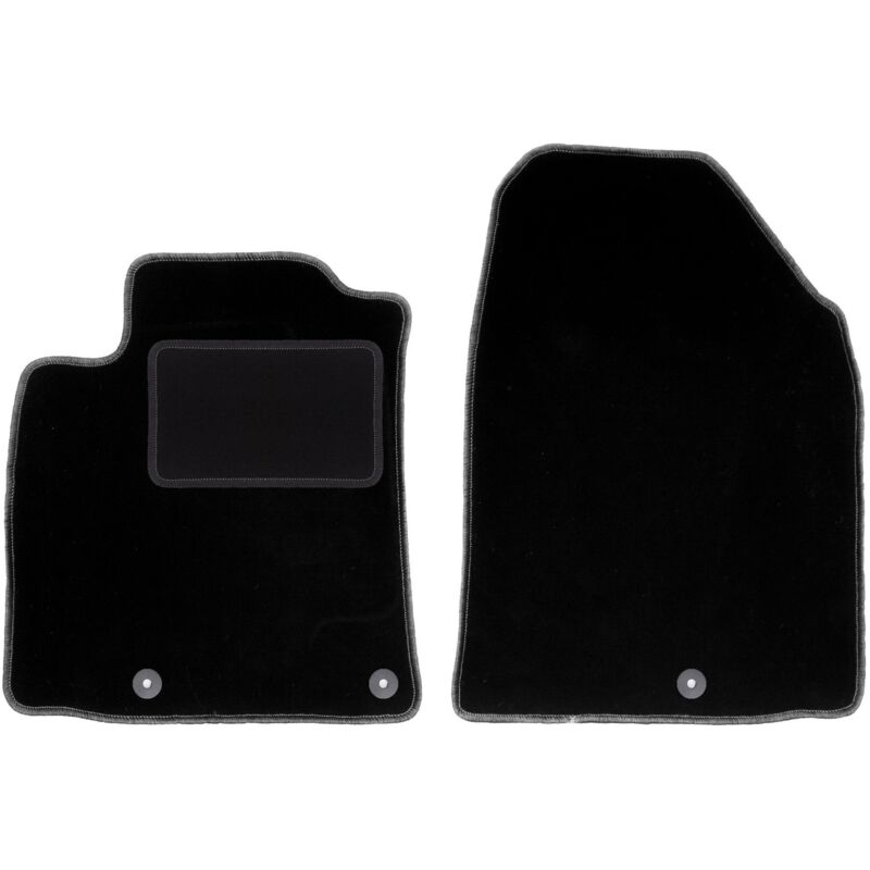 Tapis avant noirs pour Hyundai Ioniq à hayon (2016-)