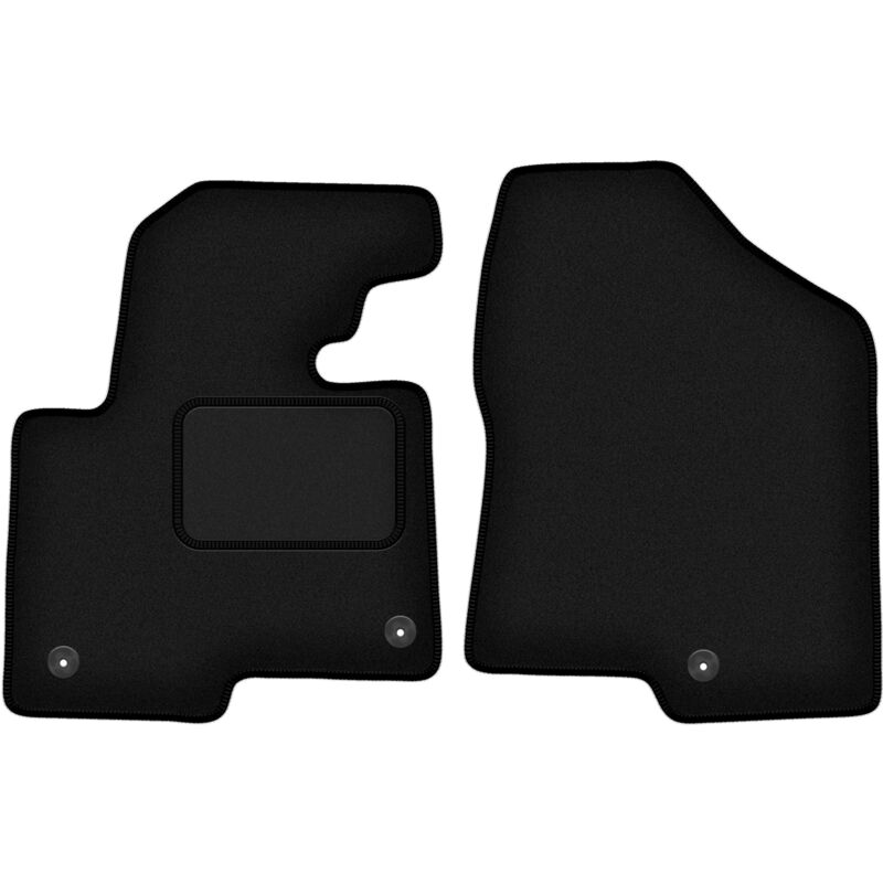Tapis avant noirs pour Hyundai SantaFe III SUV (2012-)