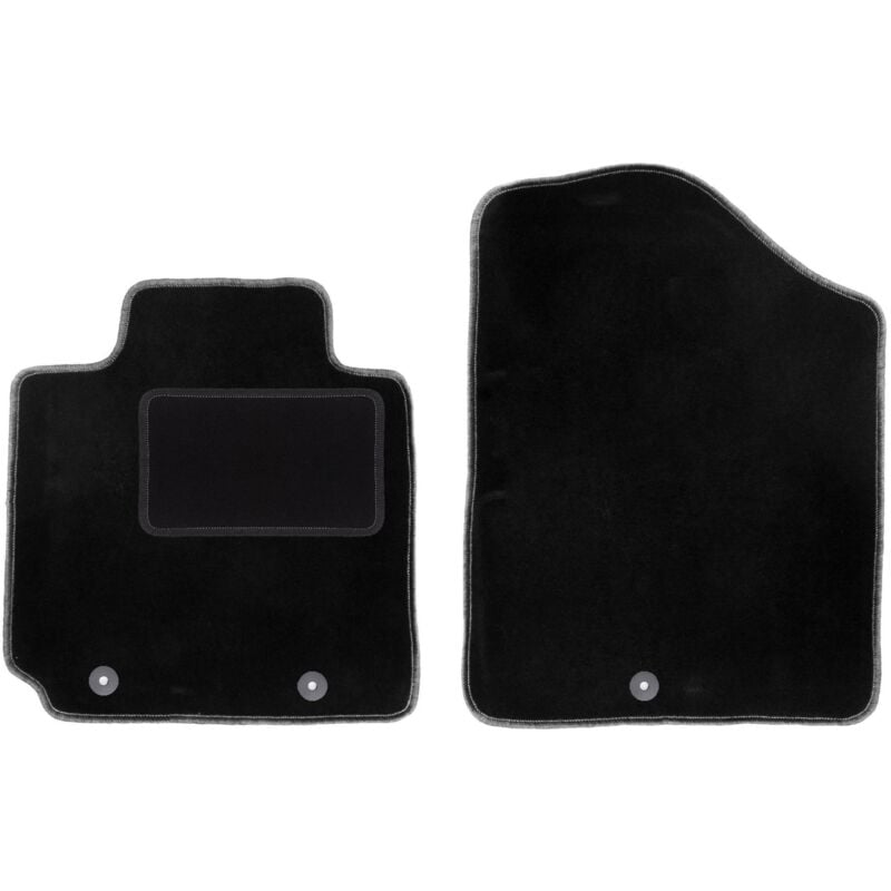 Tapis avant noirs pour Hyundai Veloster coupé (2011-2018)