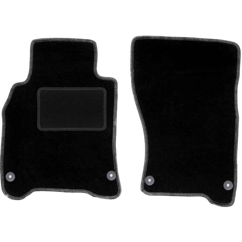 Tapis avant noirs pour : Infiniti M Hybrid berline (2010-)