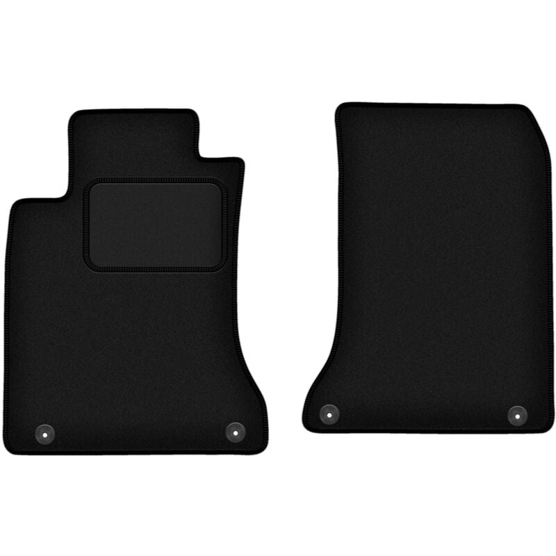 Tapis avant noirs pour Infiniti Q30 à hayon (2015-2019)