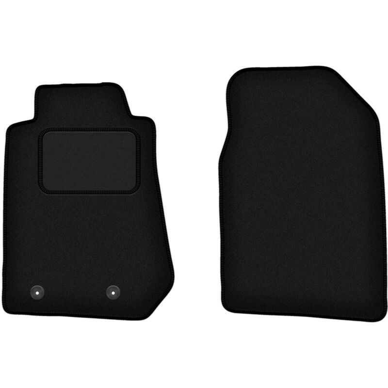 Tapis avant noirs pour : Isuzu D-MAX II pick-up (2011-)